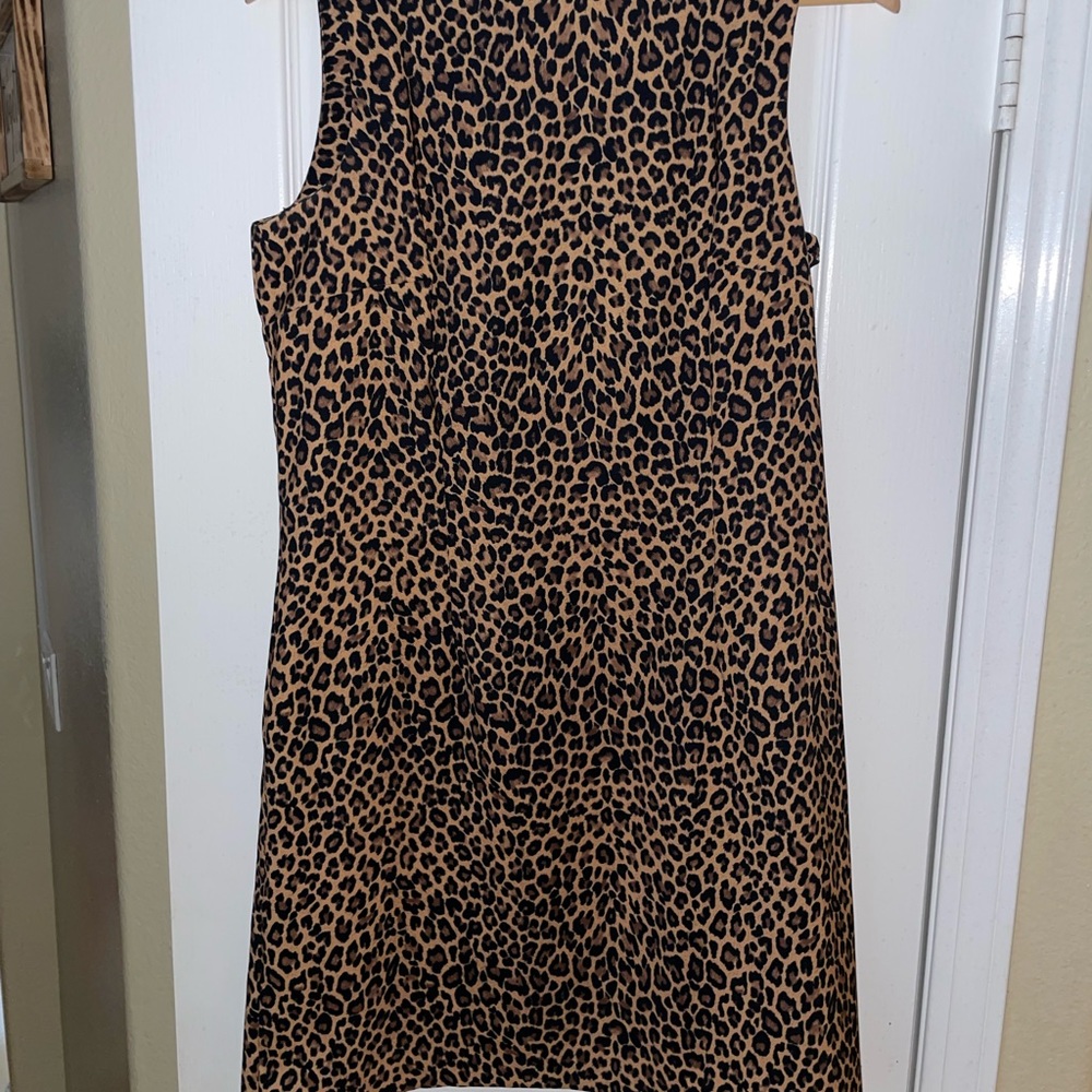 Leopard stretch dress